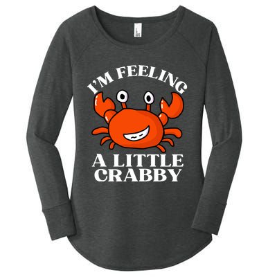 I'm Feeling A Little Crabby Cute Crabs Women's Perfect Tri Tunic Long Sleeve Shirt