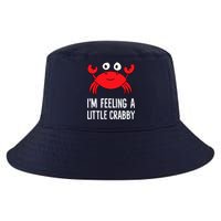 I'm Feeling A Little Crabby Funny Cartoon Crab Lobster Cool Comfort Performance Bucket Hat