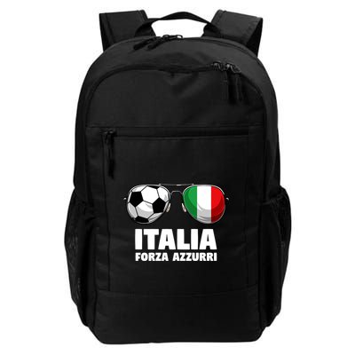 Italia Forza Azzuri Soccer Italian Flag Sunglasses Pride Backpack