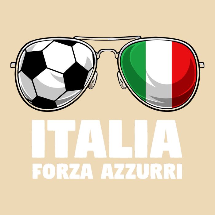 Italia Forza Azzuri Soccer Italian Flag Sunglasses Pride Doggie Tank