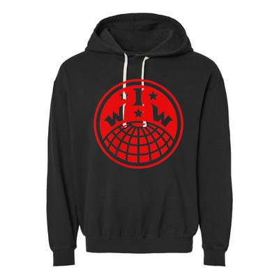 Iww Screeching Cat Beware Sabotage High Def Garment-Dyed Fleece Hoodie