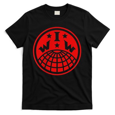 Iww Screeching Cat Beware Sabotage High Def T-Shirt