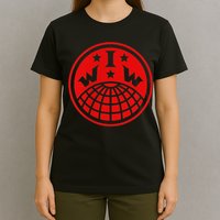 Iww Screeching Cat Beware Sabotage High Def T-Shirt