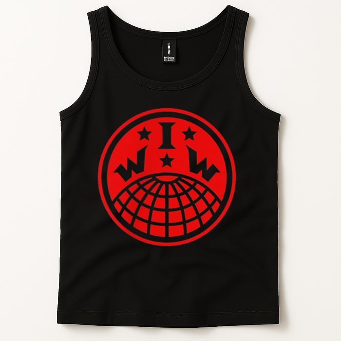 Iww Screeching Cat Beware Sabotage High Def Tank Top