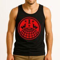 Iww Screeching Cat Beware Sabotage High Def Tank Top