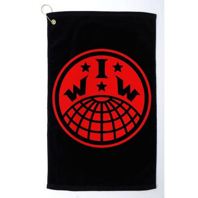 Iww Screeching Cat Beware Sabotage High Def Golf Towel