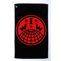 Iww Screeching Cat Beware Sabotage High Def Golf Towel