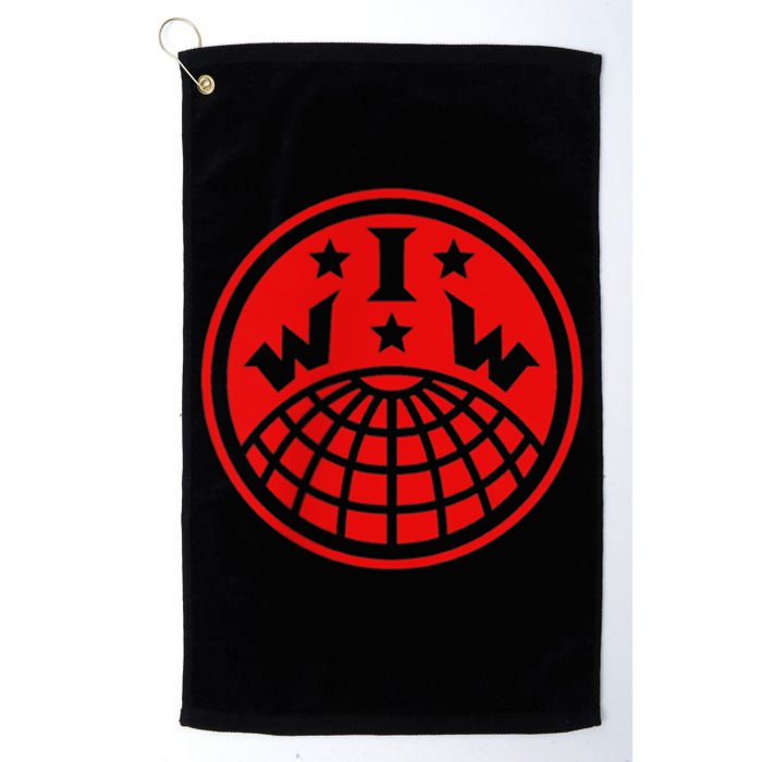 Iww Screeching Cat Beware Sabotage High Def Golf Towel