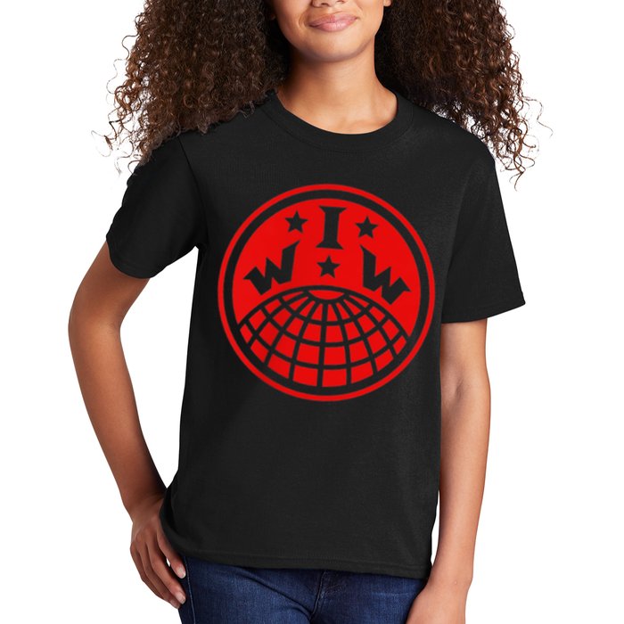 Iww Screeching Cat Beware Sabotage High Def Kids T-Shirt