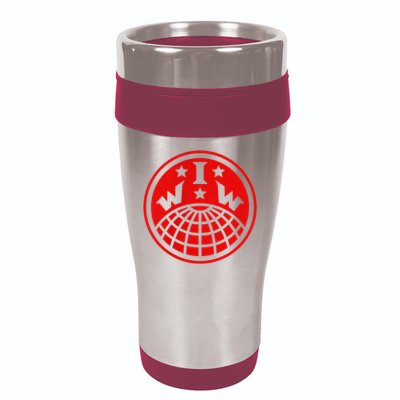 Iww Screeching Cat Beware Sabotage High Def 16oz Travel Tumbler