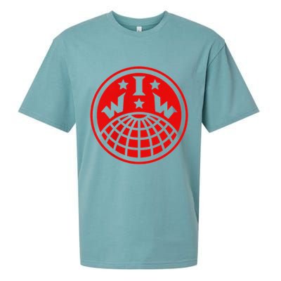 Iww Screeching Cat Beware Sabotage High Def Sueded Cloud Jersey T-Shirt
