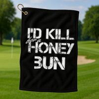 ID For A Honey Bun Golf Towel