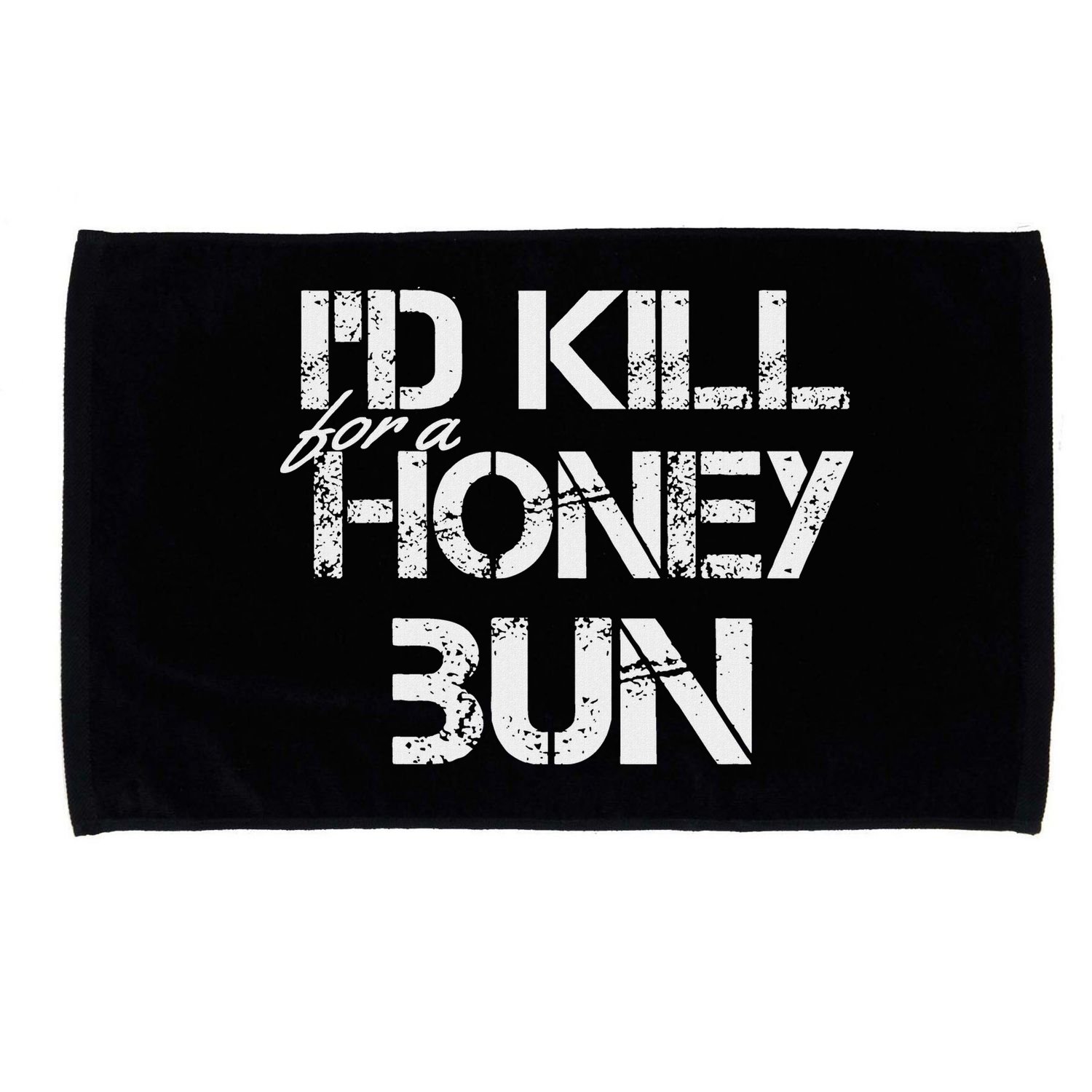 ID For A Honey Bun Microfiber Hand Towel