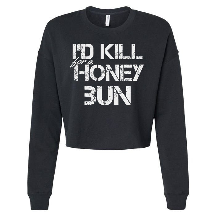 ID For A Honey Bun Cropped Pullover Crew