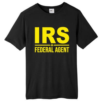 Irs Federal Agent Uniform Costume Tall Fusion ChromaSoft Performance T-Shirt