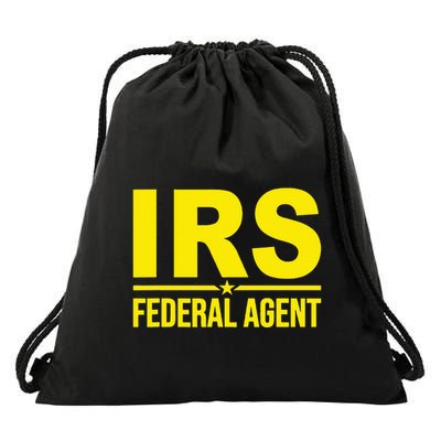 Irs Federal Agent Uniform Costume Drawstring Bag
