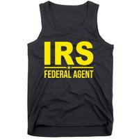 Irs Federal Agent Uniform Costume Tank Top