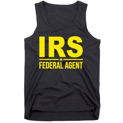 Irs Federal Agent Uniform Costume Tank Top