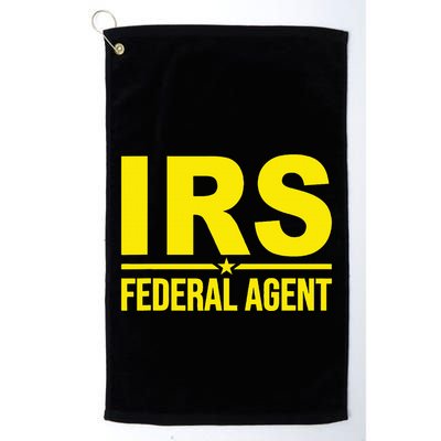 Irs Federal Agent Uniform Costume Golf Towel