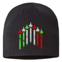 Italian Flag Airplanes Sustainable Beanie