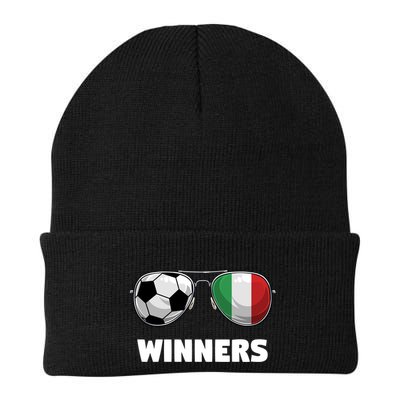 Italia Forza Azzuri Soccer Italian Flag Sunglasses Winners Gift Beanie