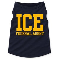 Ice Federal Agent Halloween Costume Police Immigration Doggie Tank