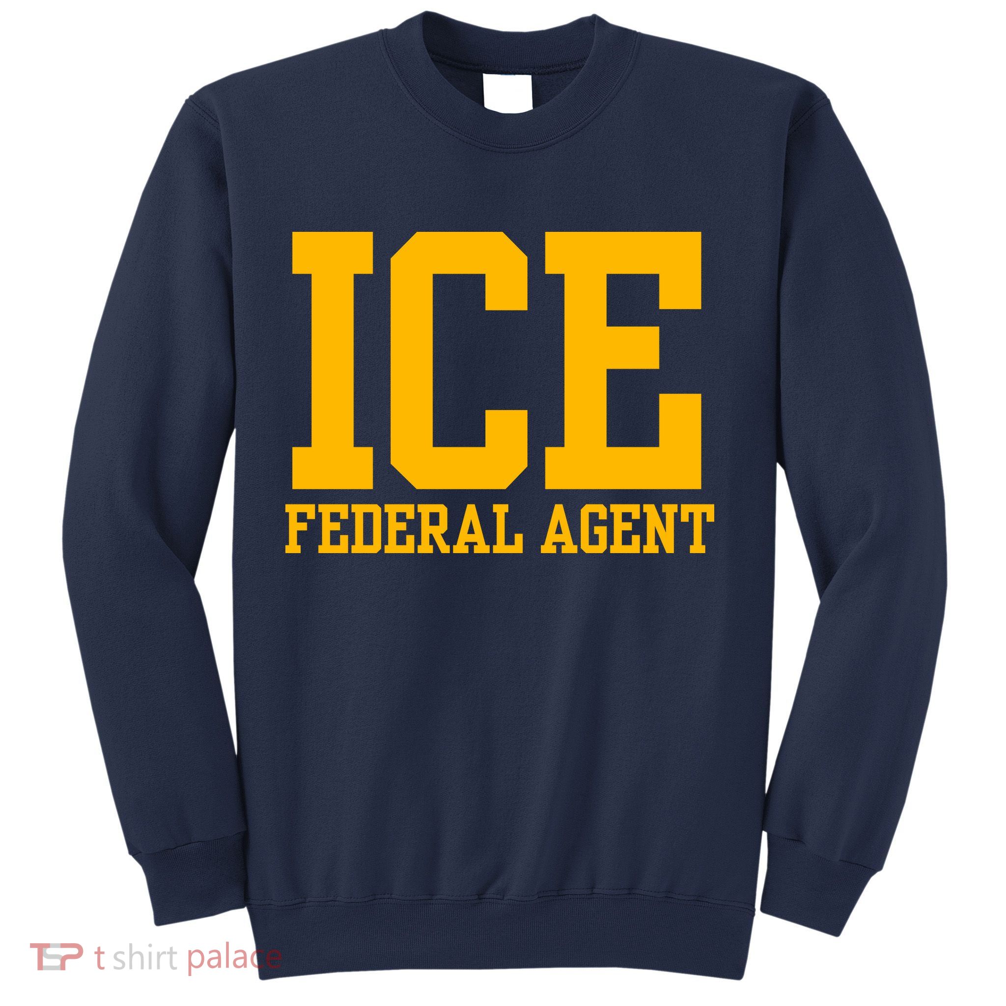 Ice Federal Agent Halloween Costume Police Immigration Sweatshirt