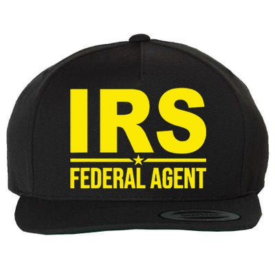 Irs Federal Agent Uniform Costume Wool Snapback Cap