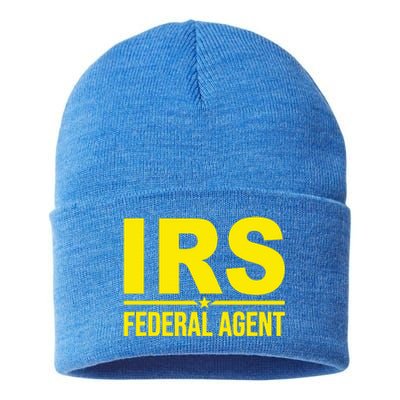 Irs Federal Agent Uniform Costume Sustainable Knit Beanie