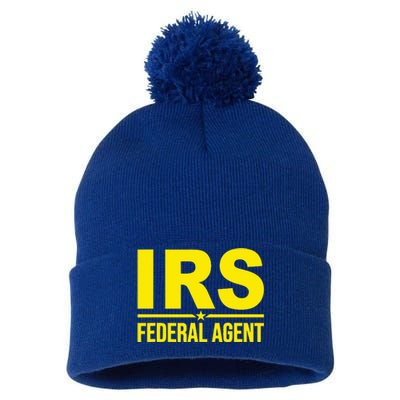 Irs Federal Agent Uniform Costume Pom Pom 12in Knit Beanie