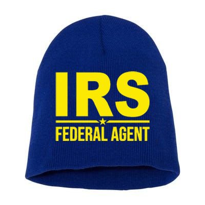 Irs Federal Agent Uniform Costume Short Acrylic Beanie