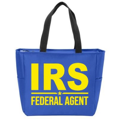 Irs Federal Agent Uniform Costume Zip Tote Bag