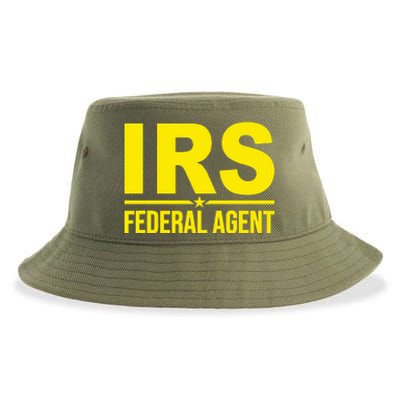 Irs Federal Agent Uniform Costume Sustainable Bucket Hat