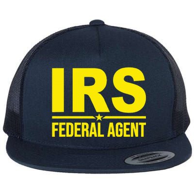 Irs Federal Agent Uniform Costume Flat Bill Trucker Hat