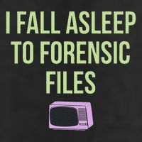 I Fall Asleep To Forensic Files Design Knit Cap Winter Beanie