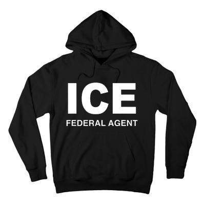 Ice Federal Agent Halloween Costume Police Immigration Tall Hoodie