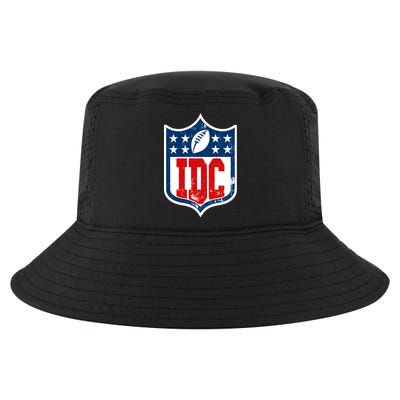 Idc Funny Anti Football I Dont Care Cool Comfort Performance Bucket Hat