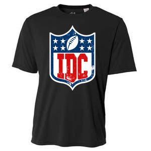 Idc Funny Anti Football I Dont Care Cooling Performance Crew T-Shirt