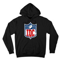 Idc Funny Anti Football I Dont Care Hoodie