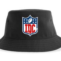 Idc Funny Anti Football I Dont Care Sustainable Bucket Hat