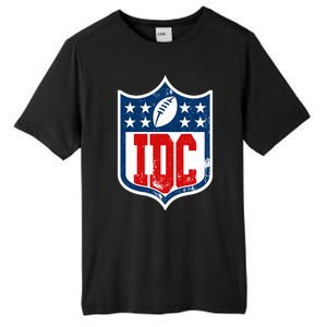 Idc Funny Anti Football I Dont Care Tall Fusion ChromaSoft Performance T-Shirt