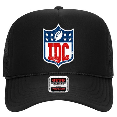 Idc Funny Anti Football I Dont Care Trucker Hat