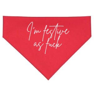 I'm Festive AF USA-Made Doggie Bandana