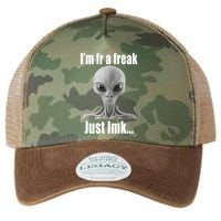 IM Fr A Freak Just Lmk Legacy Tie Dye Trucker Hat