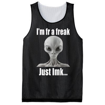 IM Fr A Freak Just Lmk Mesh Reversible Basketball Jersey Tank