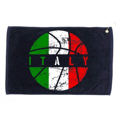 Italy Flag Basketball Italian Team Fan Lover Grommeted Golf Towel