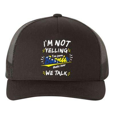 IM From Bosnia For All Bosnian Yupoong Adult 5-Panel Trucker Hat