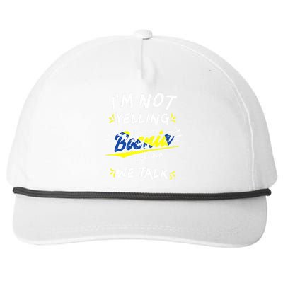 IM From Bosnia For All Bosnian Snapback Five-Panel Rope Hat