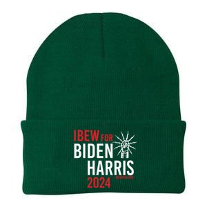 Ibew For Biden Harris 2024 Knit Cap Winter Beanie