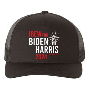 Ibew For Biden Harris 2024 Yupoong Adult 5-Panel Trucker Hat